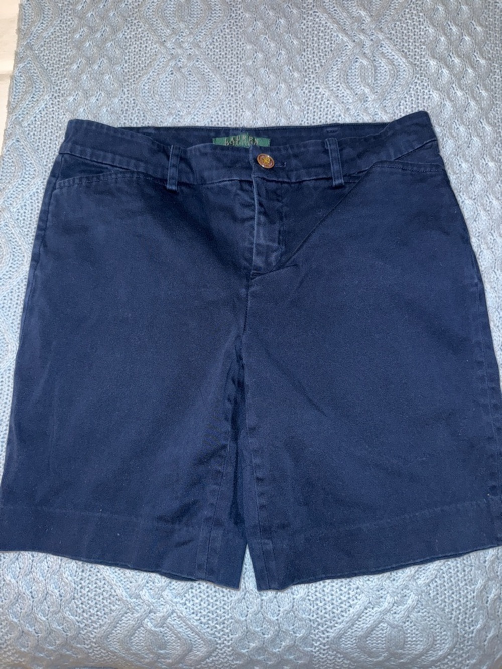 Ralph Lauren Navy Blue Women's Shorts